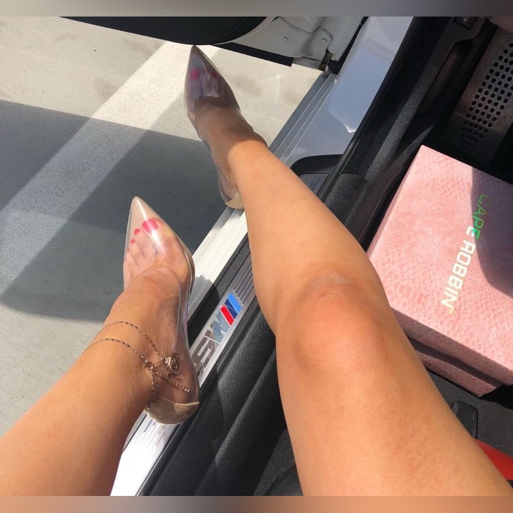Cape Robbin Transparent Pointed Heels